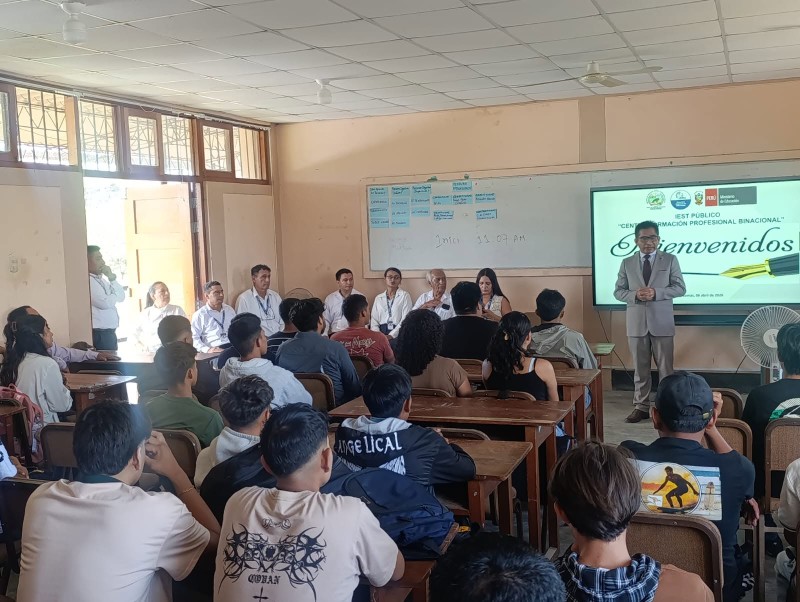 Apertura del Periodo Académico 2026-I del IESTP "Centro de Formación Profesional Binacional"