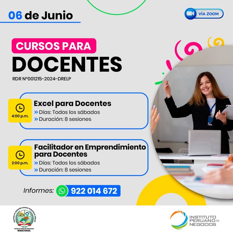 Cursos para docentes